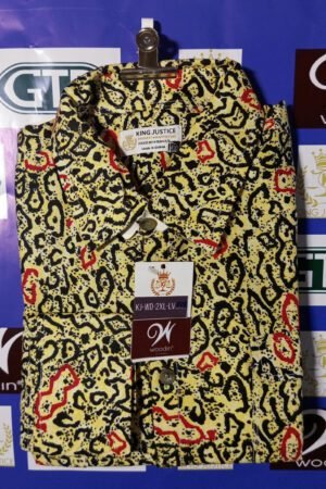 Ebony Print Long Sleeve Shirt