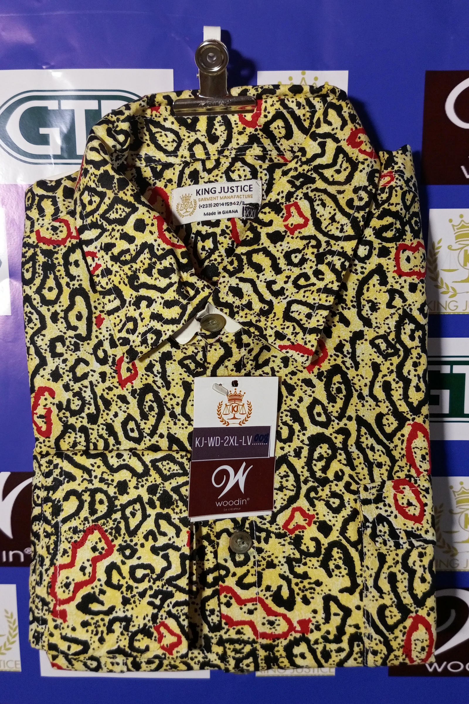 Ebony Print Long Sleeve Shirt