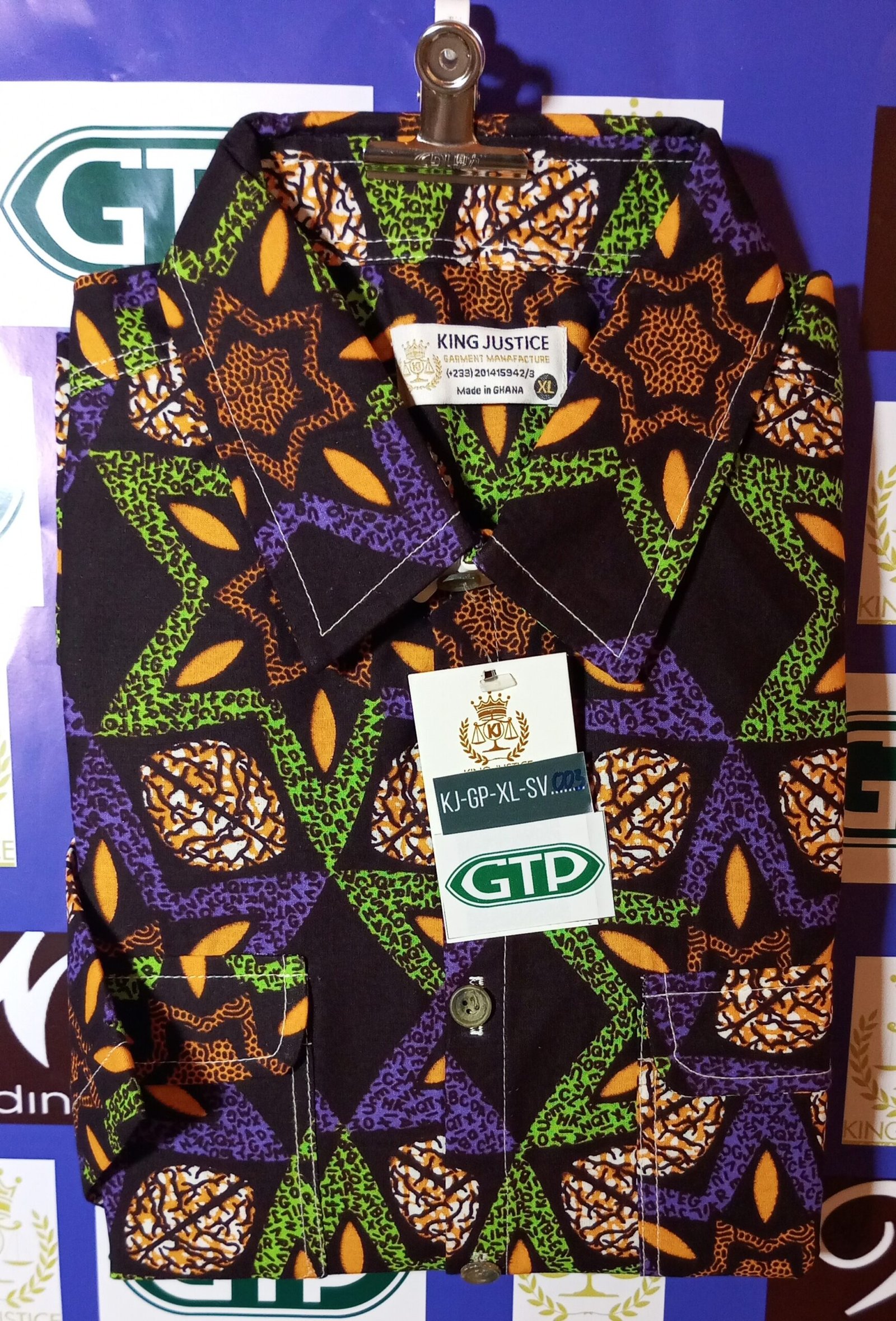 Justice Ashanti Vibe – GTP Short Sleeve