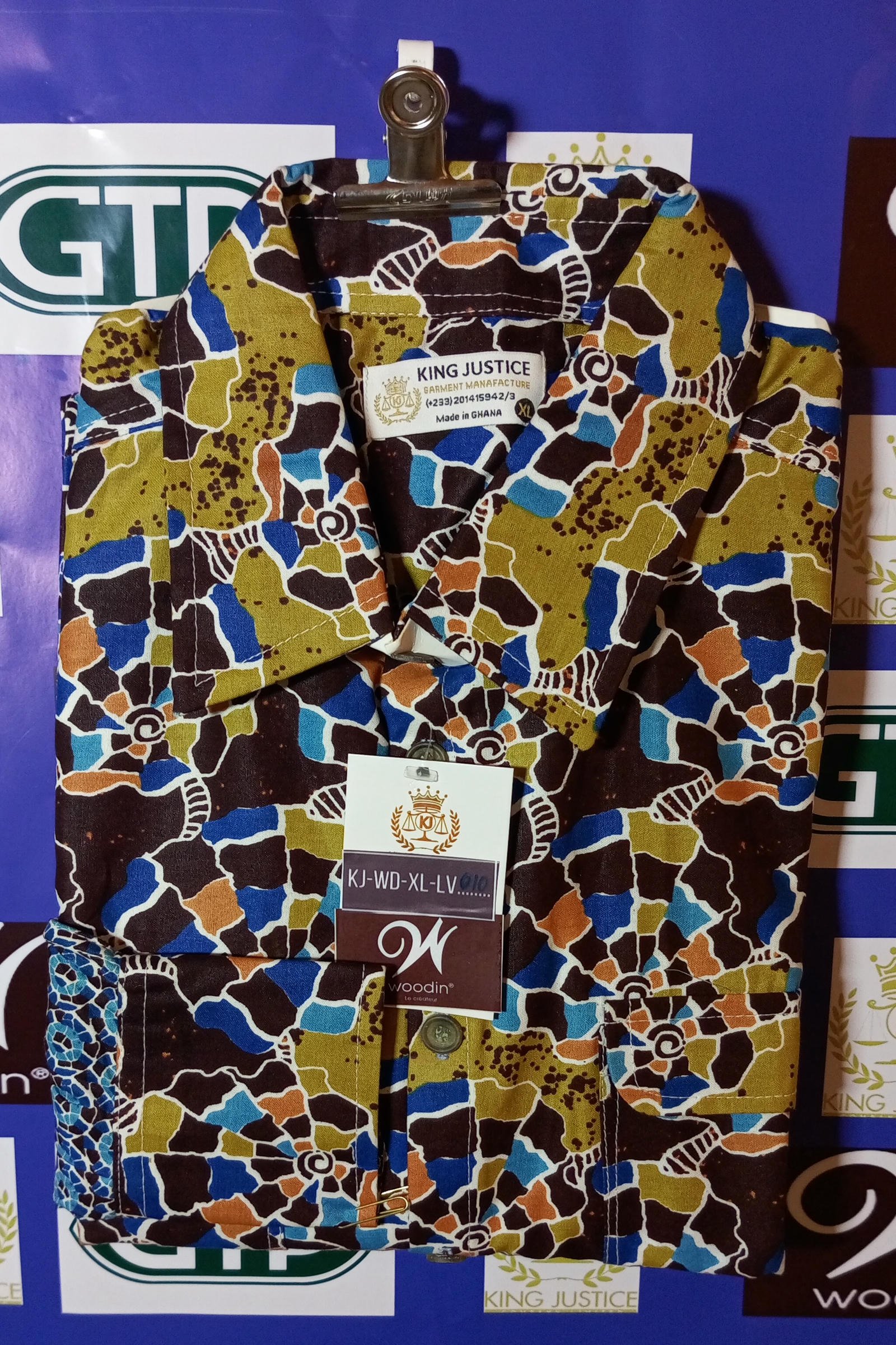 Justice Earth Tone Heritage Shirt