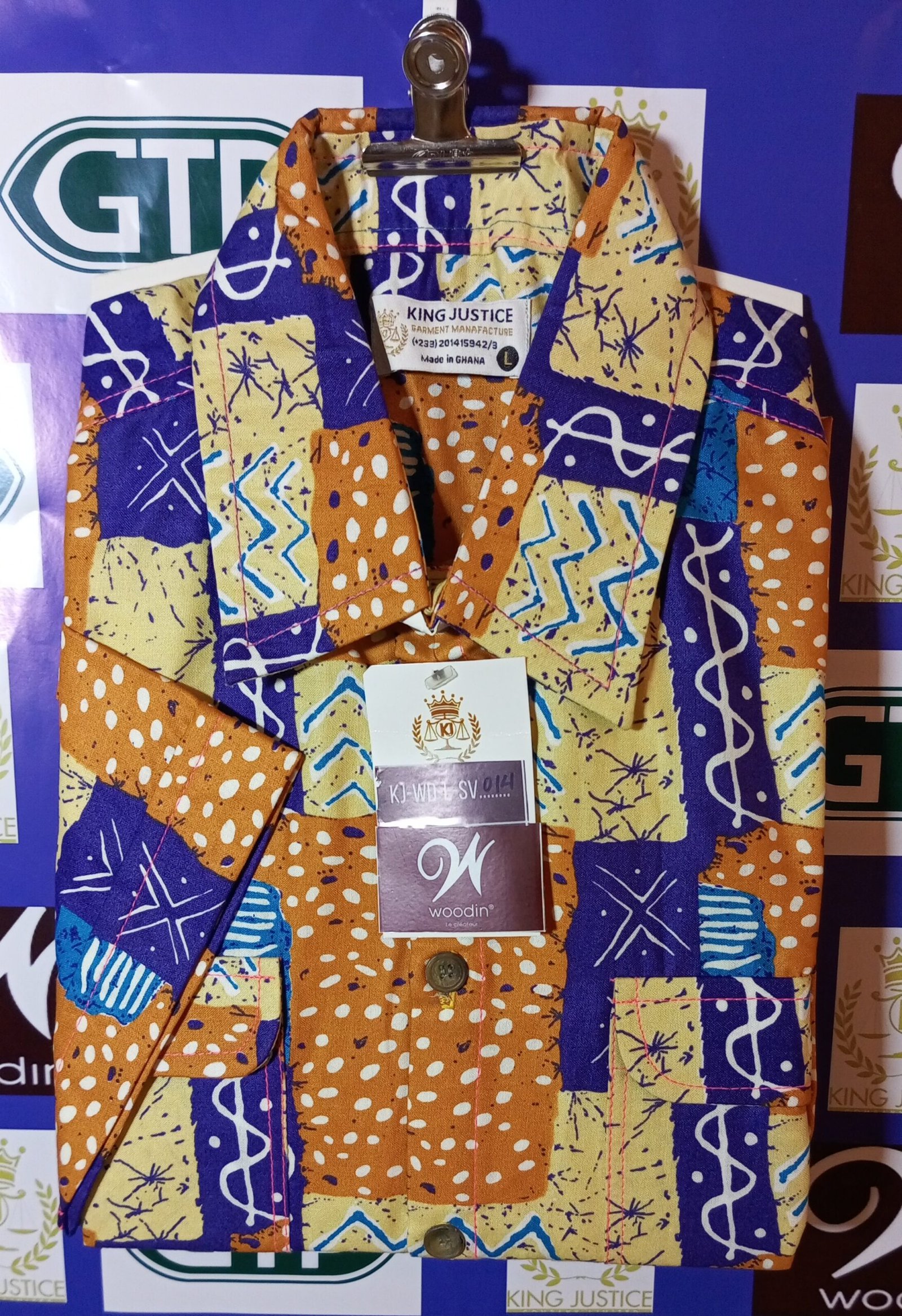 Justice Pattern Pride – Woodin Short Sleeve
